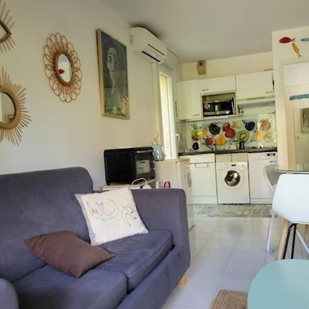 Nice Studio 30 M With Terrace And Pool Antibes Esterno foto