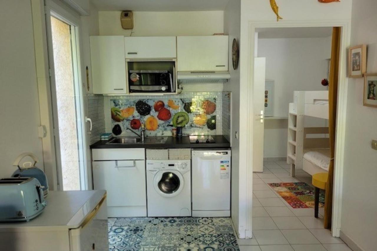 Nice Studio 30 M With Terrace And Pool Antibes Esterno foto
